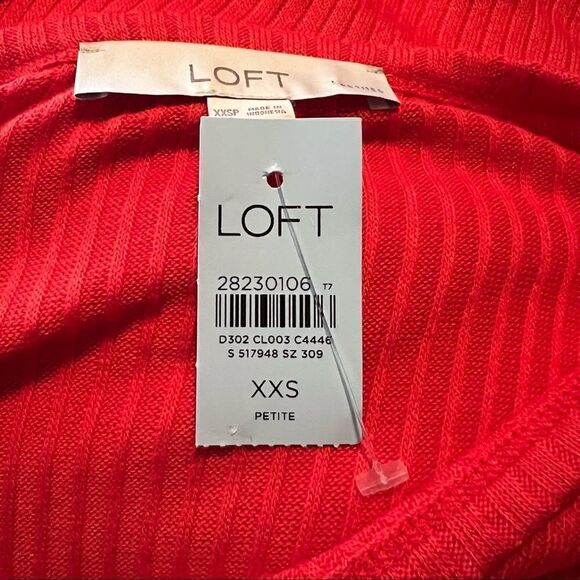 NWT! Loft long sleeve knit top - Picture 6 of 10
